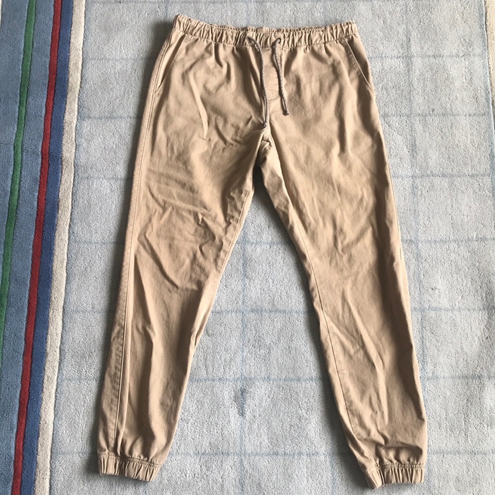 Free World Khaki Joggers
